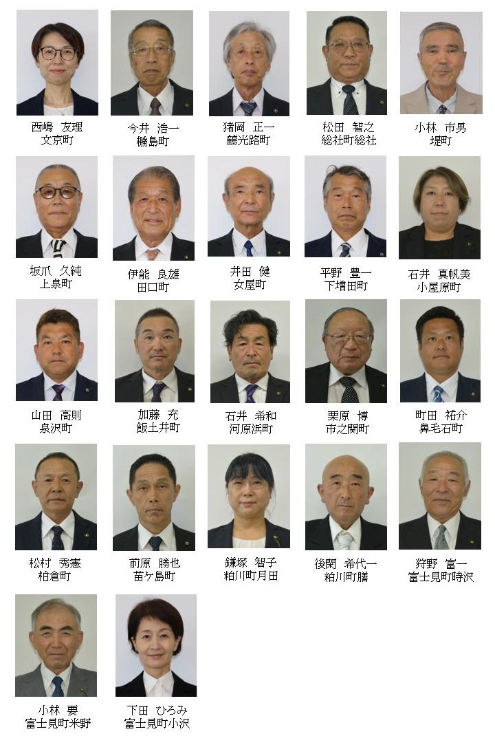 農業委員名簿