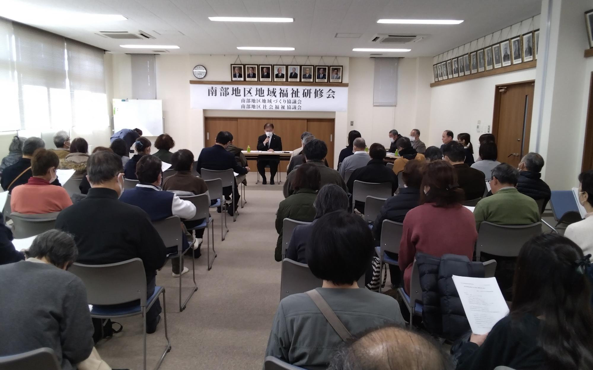 講演会風景