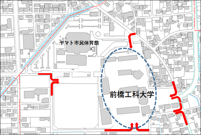 工科大学案内図