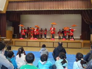 少年の日フェスティバルのオープニングを飾る子ども八木節のみなさん