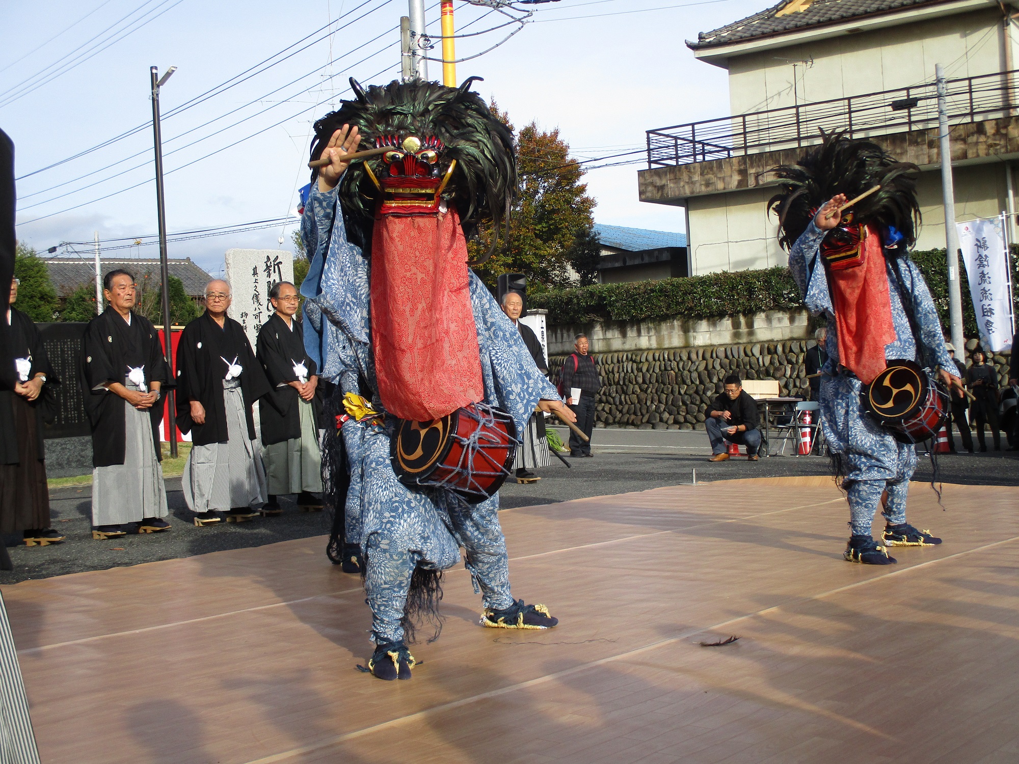 獅子舞奉納