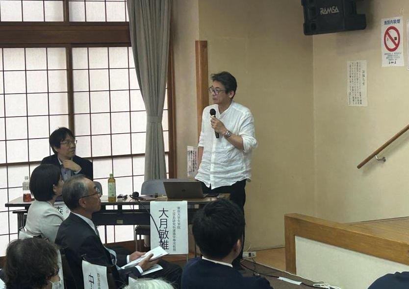 大月先生のお話の様子