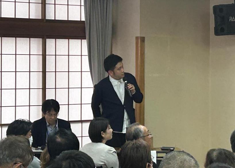 宮崎先生のお話の様子