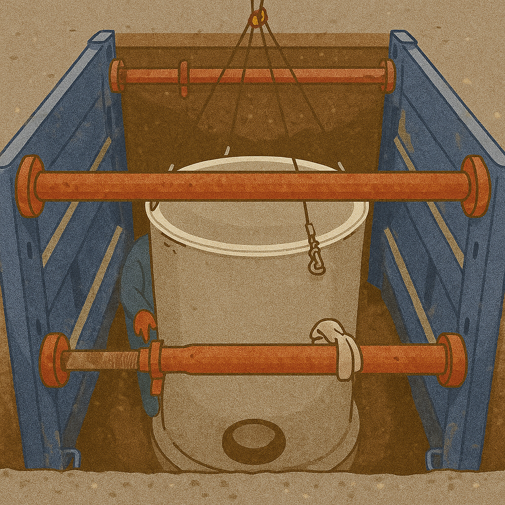 マンホール布設