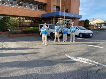 復旧第1班出発です