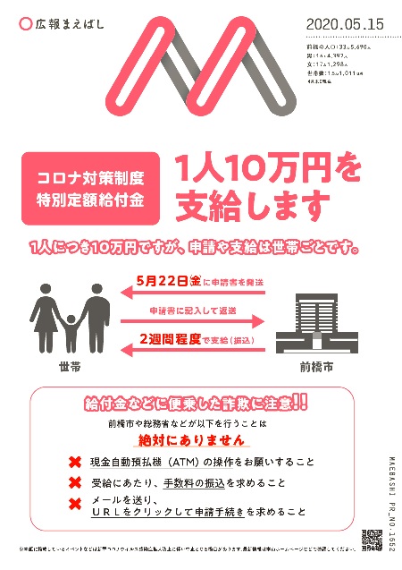 紙面イメージ（電子広報2020年5月15日号（NO.1652)）