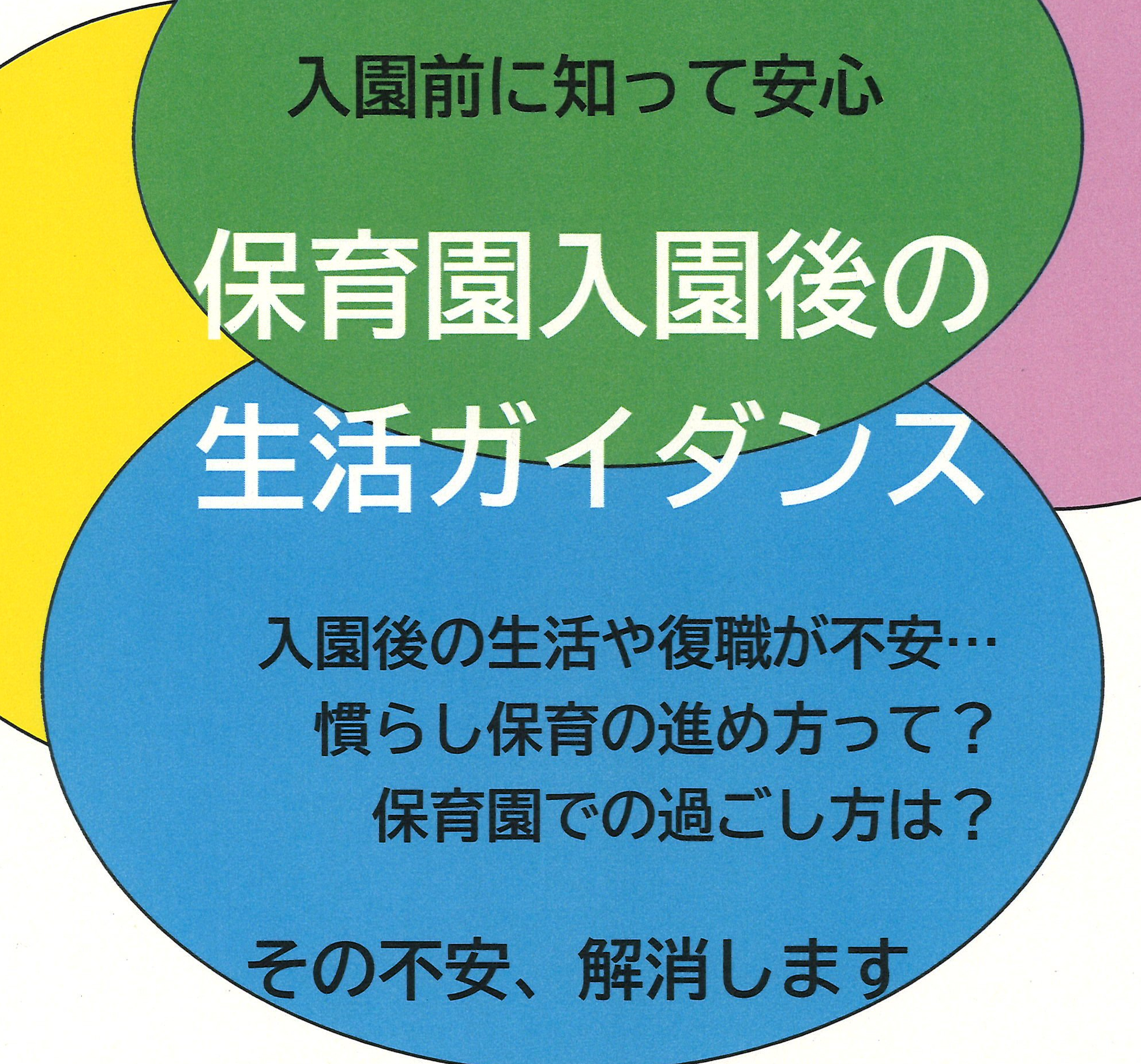 （イメージ）入園前に知って安心！〜保育園入園後の生活ガイダンス〜