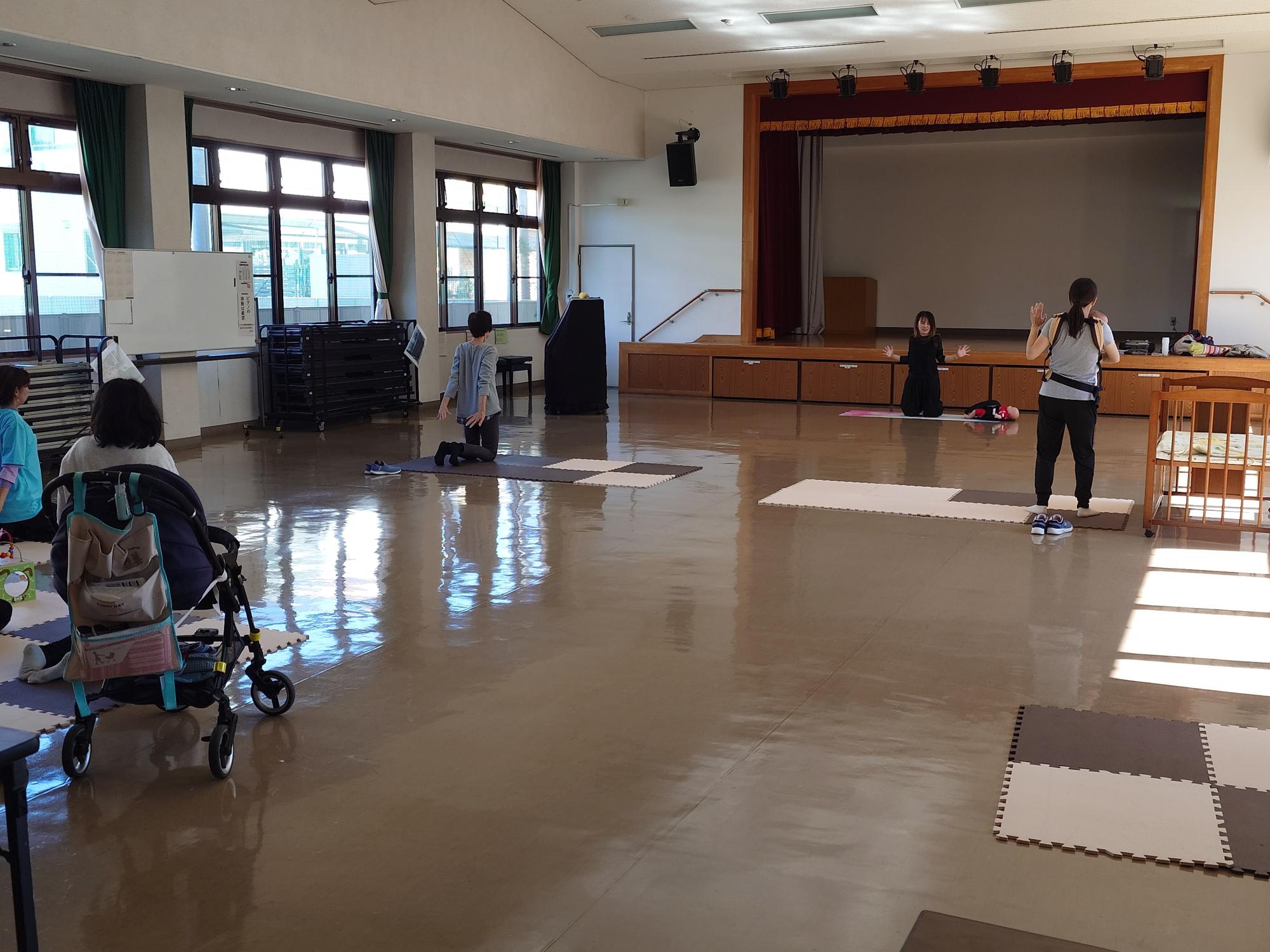 フィットネスの様子