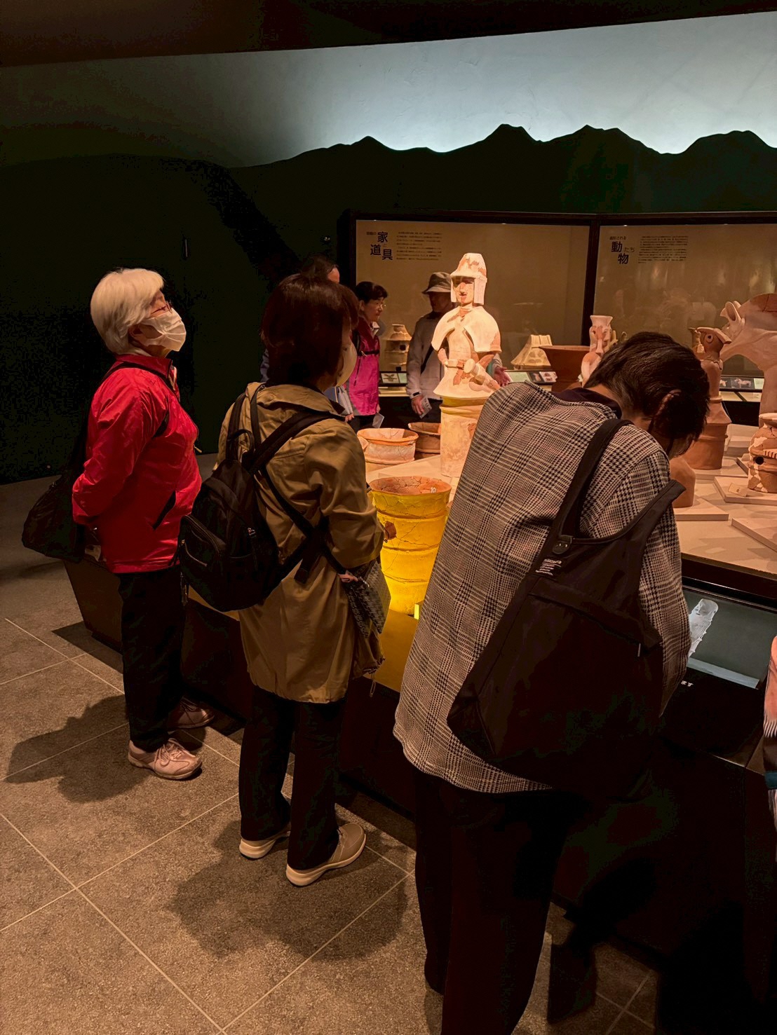 かみつけの里博物館内を見学