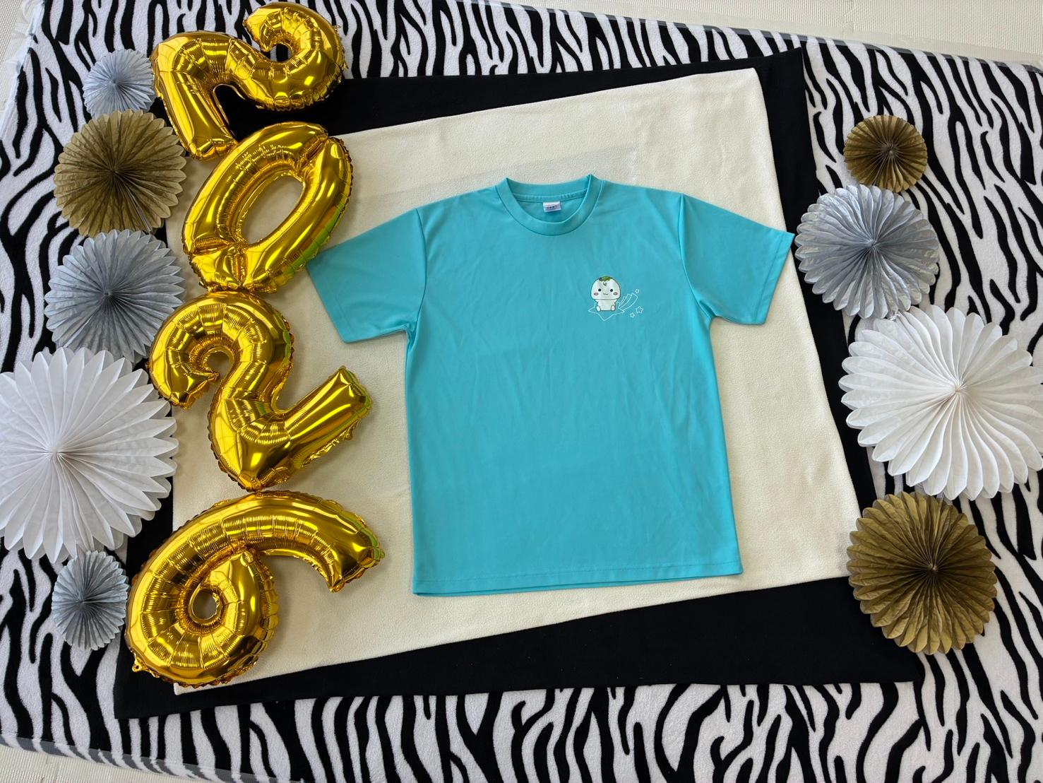 寝相アートの背景(来年の干支「午」のイメージ)