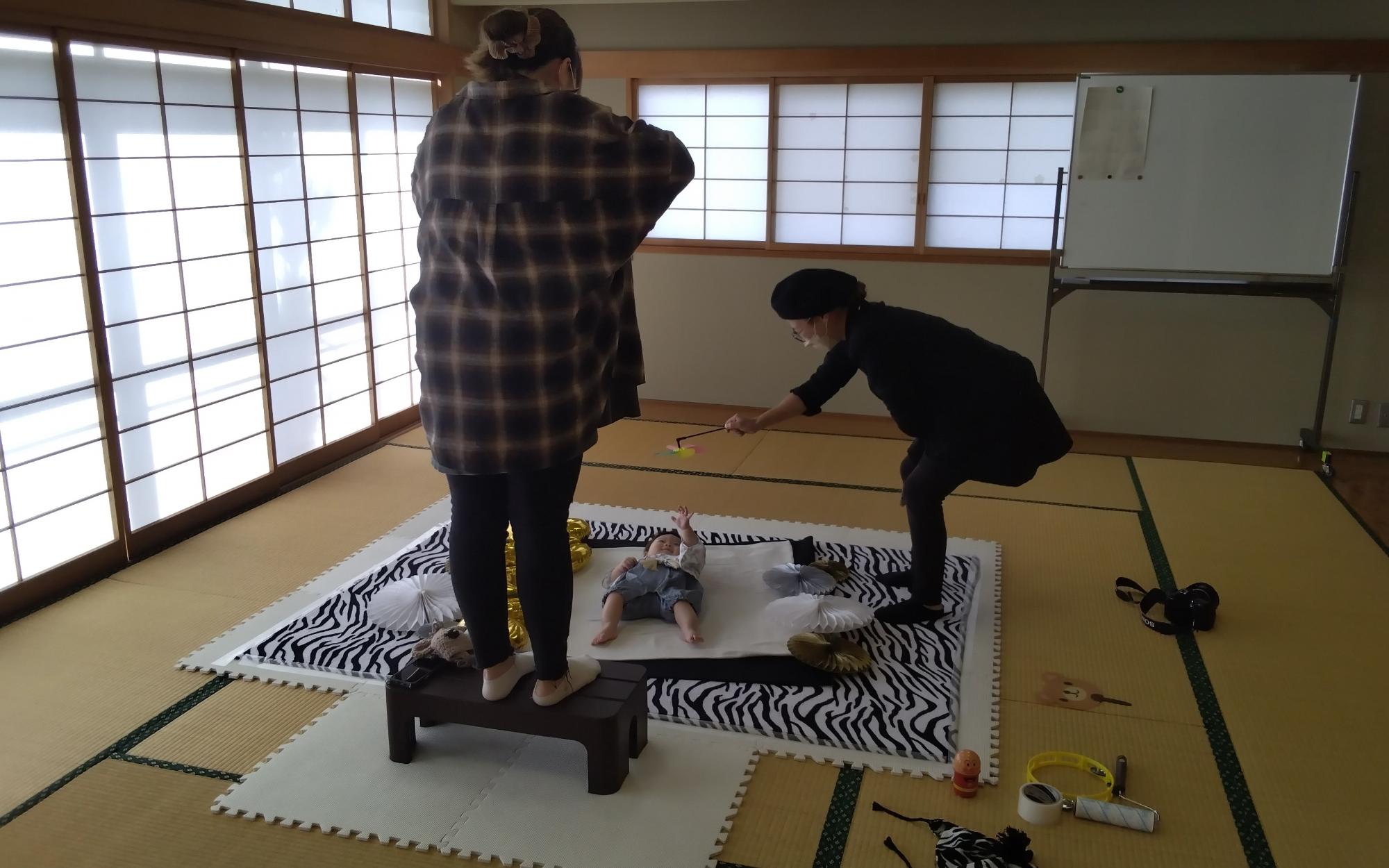 撮影している様子02