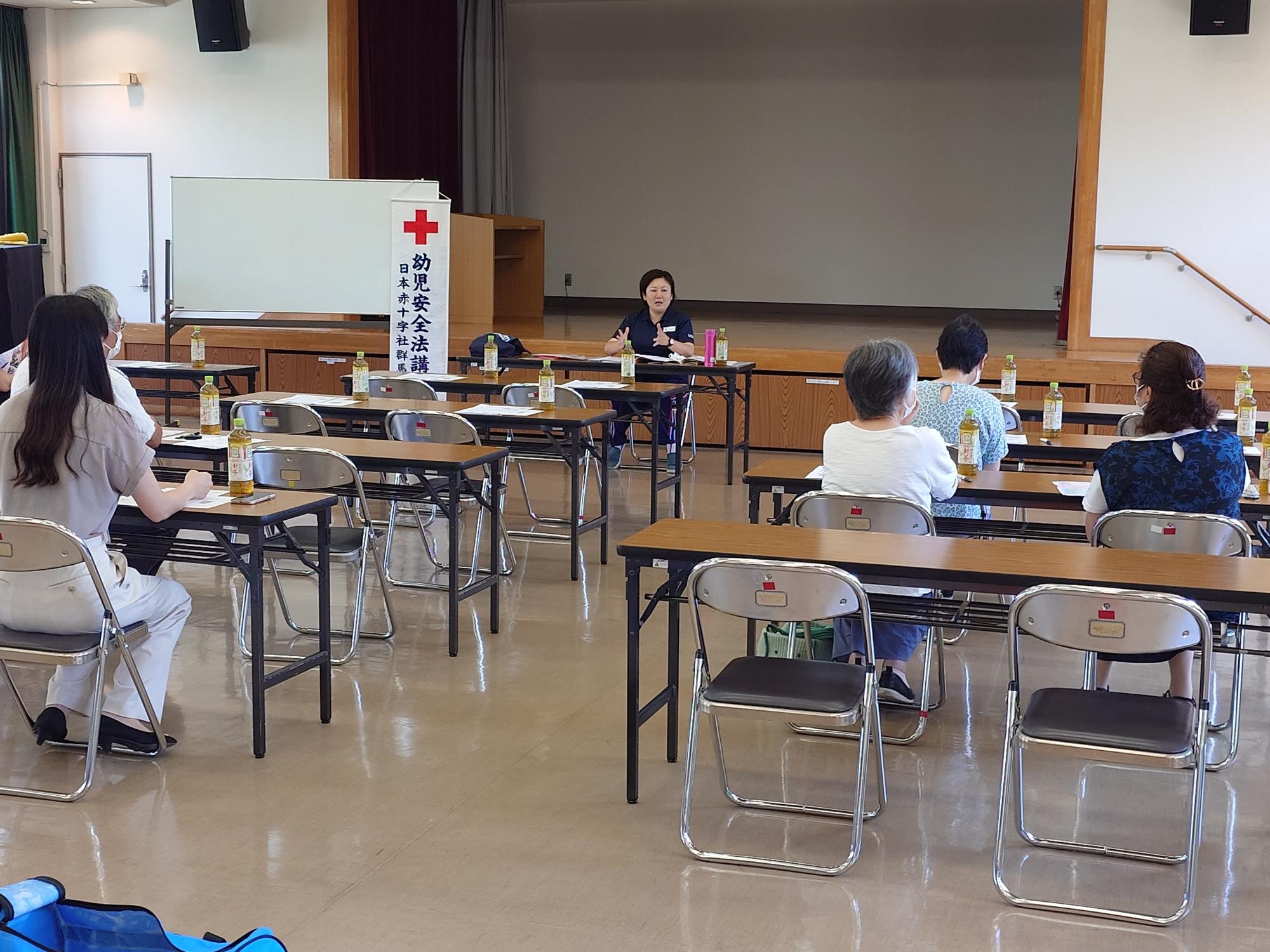 講義を受ける様子