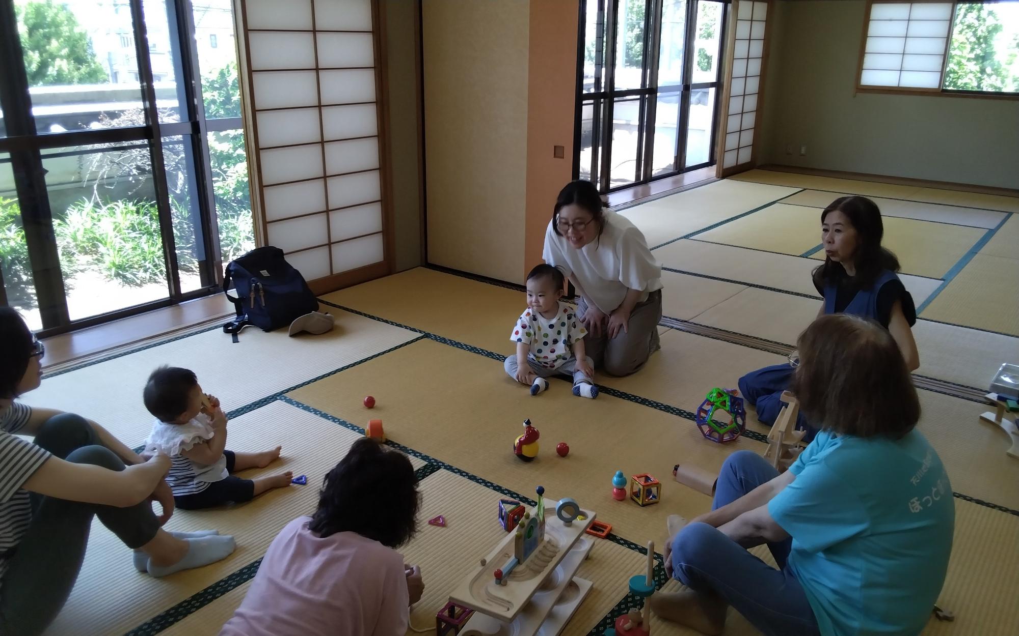 みんあで楽しく遊んでいる様子