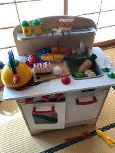 3月22日ぽかぽかの新しいおもちゃ「キッチン」の写真