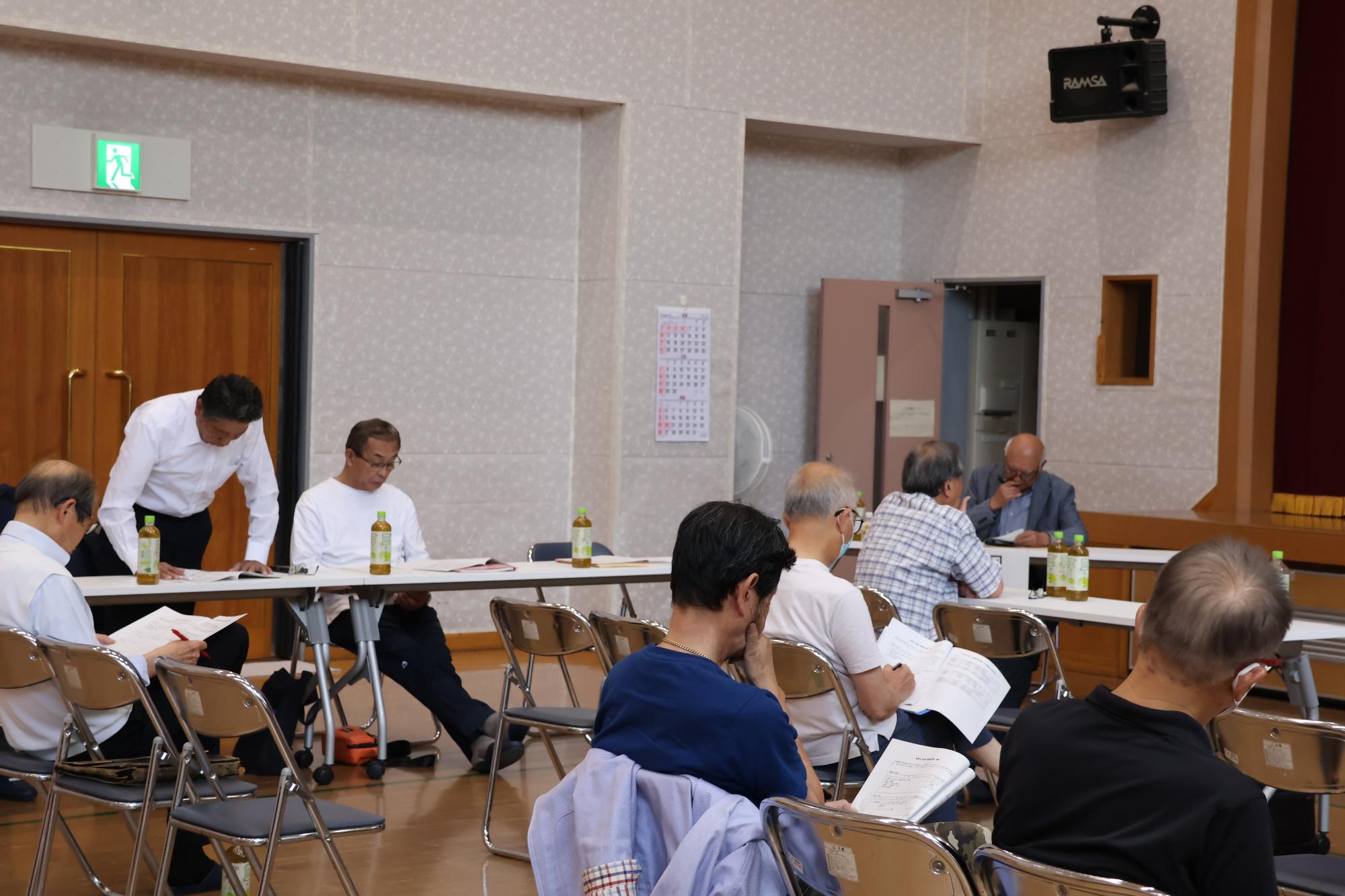 総会の様子