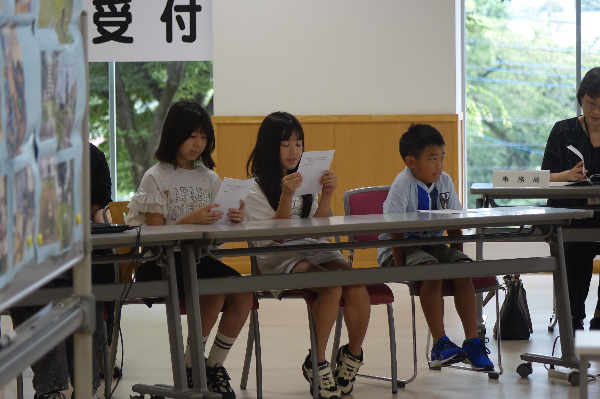 ひろせクリエイターファーム発表の様子