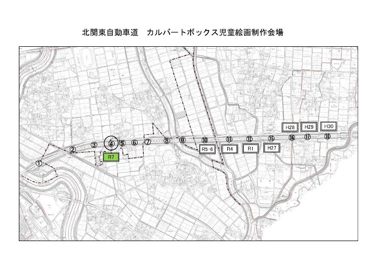 制作会場位置図