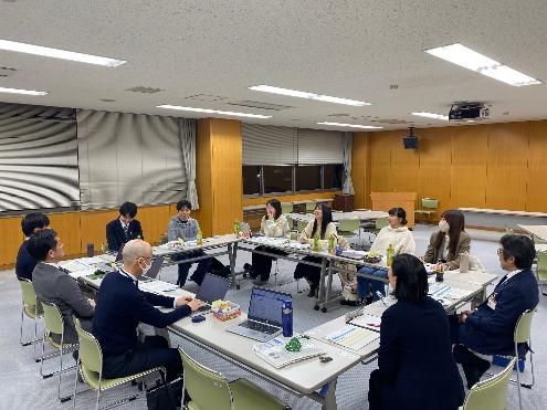 こどものまち前橋若者会議の様子