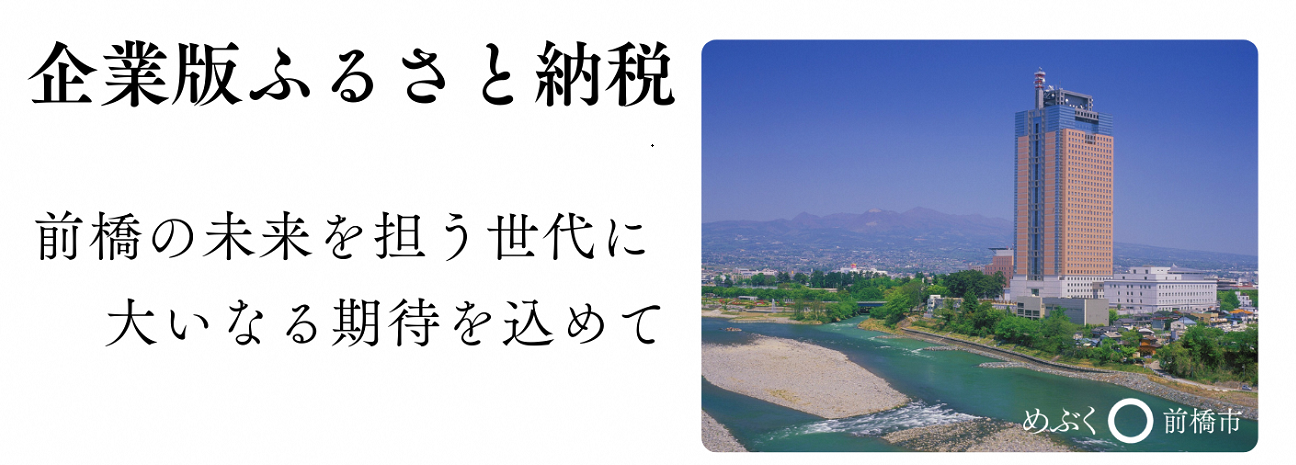 企業版ふるさと納税ページの画像