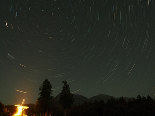 ぐりーんふらわー牧場・大胡での星空写真