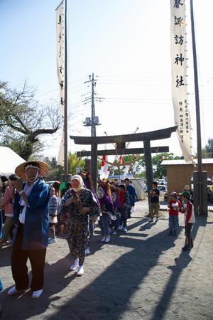 大前田諏訪神社獅子舞 平成24年10月21日撮影の写真