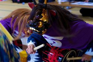 大前田諏訪神社の獅子舞 平成25年10月20日撮影の写真