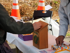 緑の募金の写真