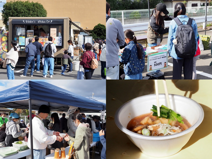 富士見産業祭マルシェエリアのイメージ