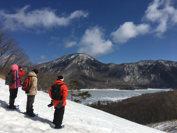 赤城山第3スキー場からの景色の写真