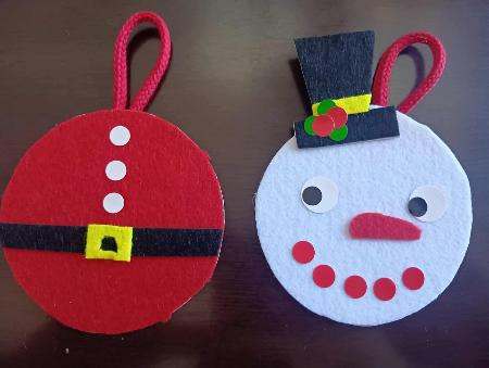 コースター飾り