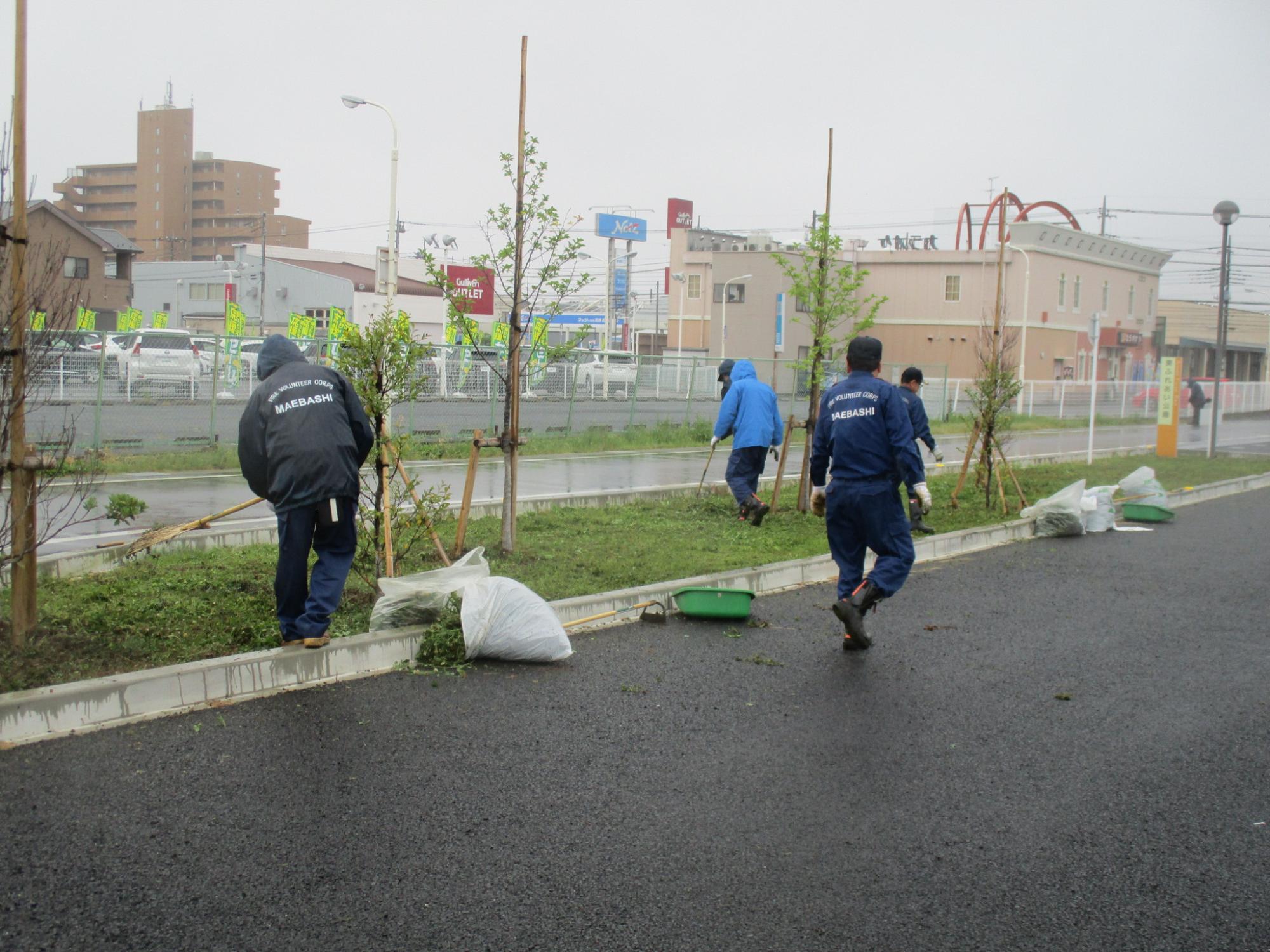 東ふれあい公園愛護会清掃活動3