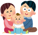親子イラスト