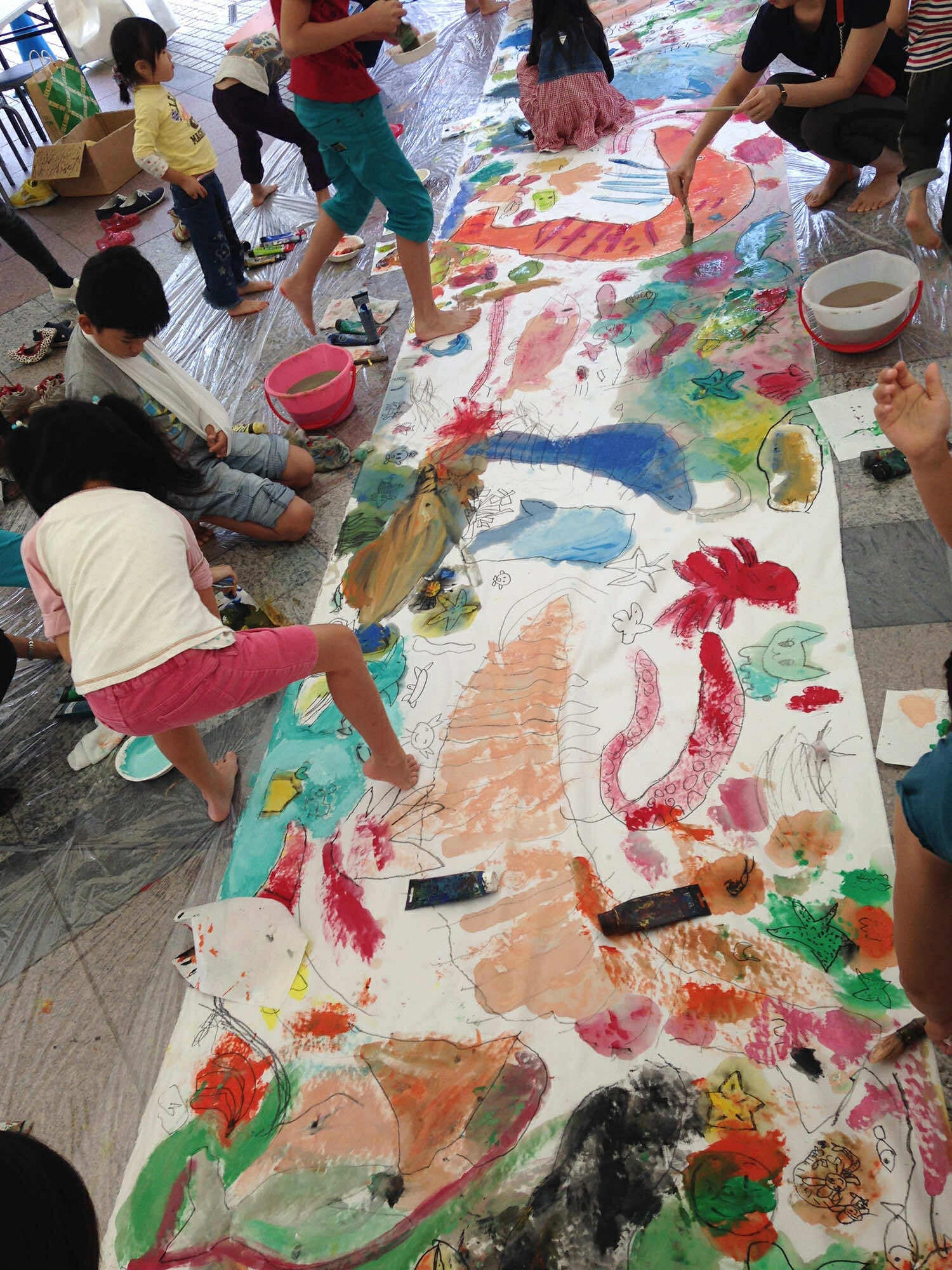 （イメージ）2/14 SHOP CAFE Quで「だれでもえがけるワークショップ」を開催