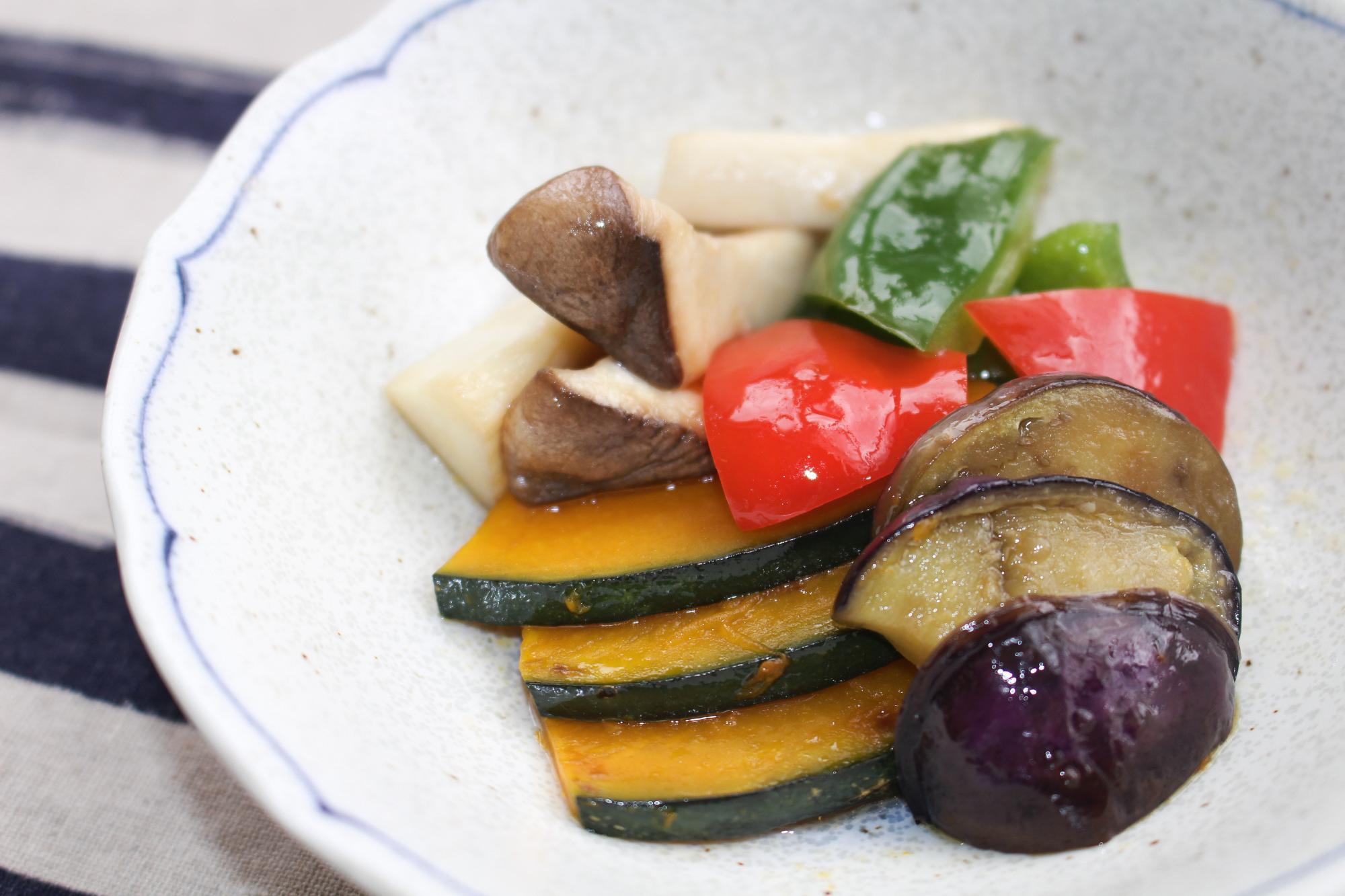 焼き野菜のマリネ