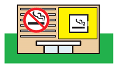 屋内禁煙喫煙専用室設置