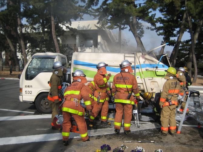 火災事故の写真