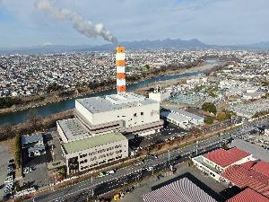 六供清掃工場航空写真