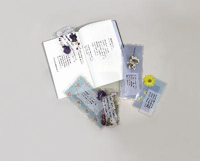 （イメージ）【前橋文学館】ワークショップ  持ち歩ける！ 華やかな詩のしおりやカードを作ろう！！