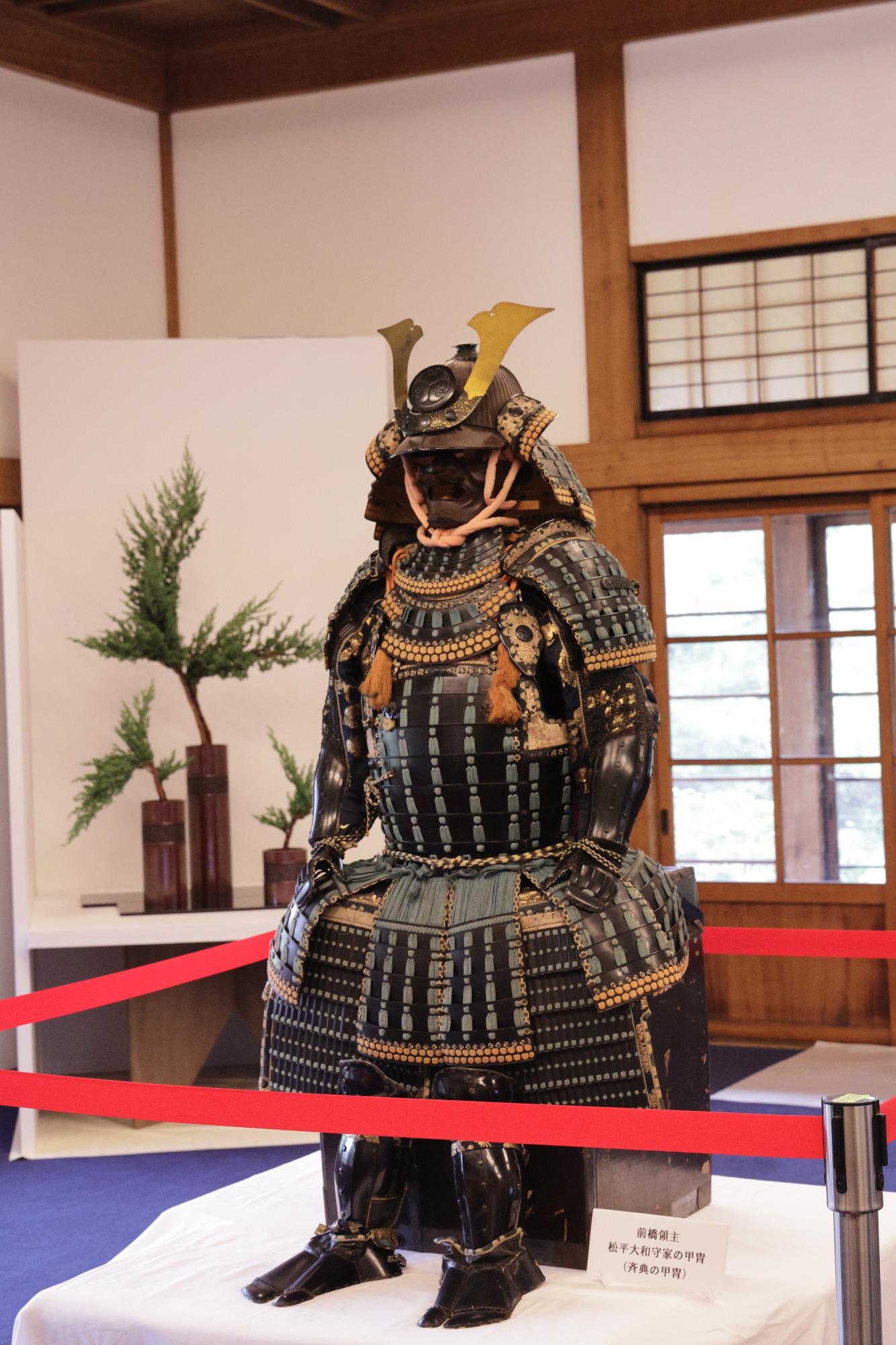 【市指定重要文化財】松平大和守斉典の甲冑