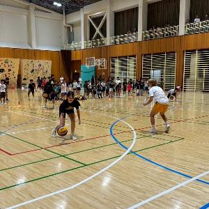 バスケ教室の様子