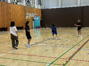 8月6日開催中学生リズムトレーニング教室