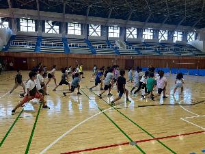 8月19日開催小学生リズムトレーニング教室