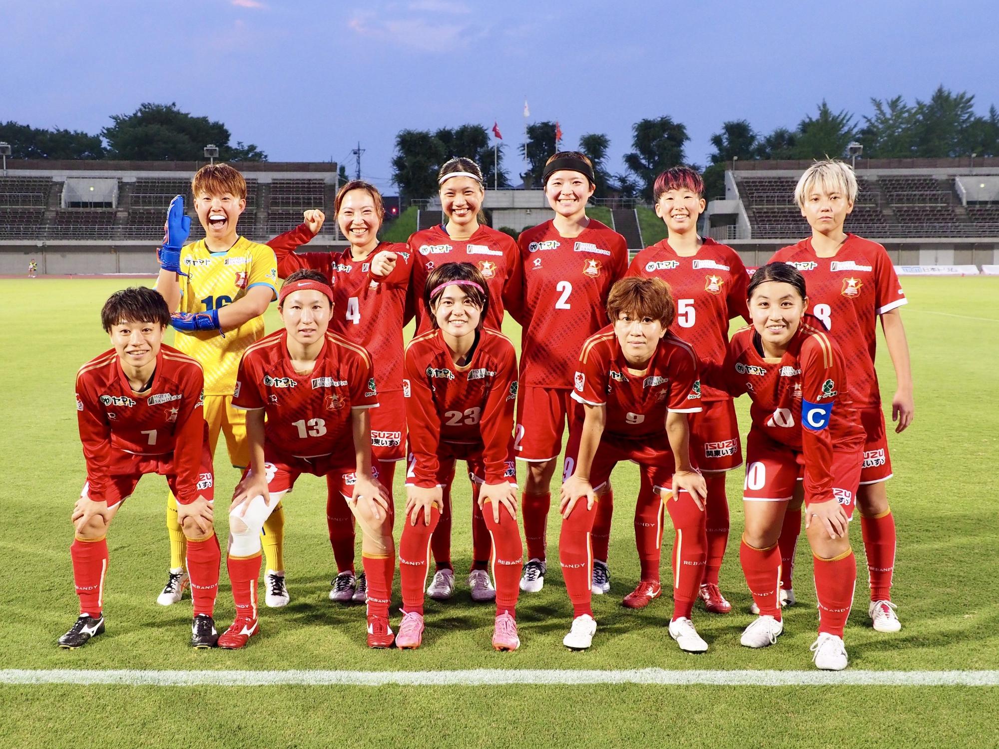 バニーズ群馬FCホワイトスター集合写真