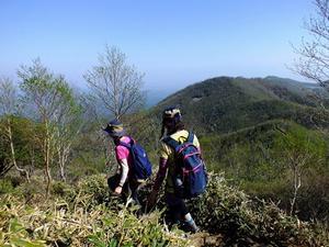 Komagatake mountain path