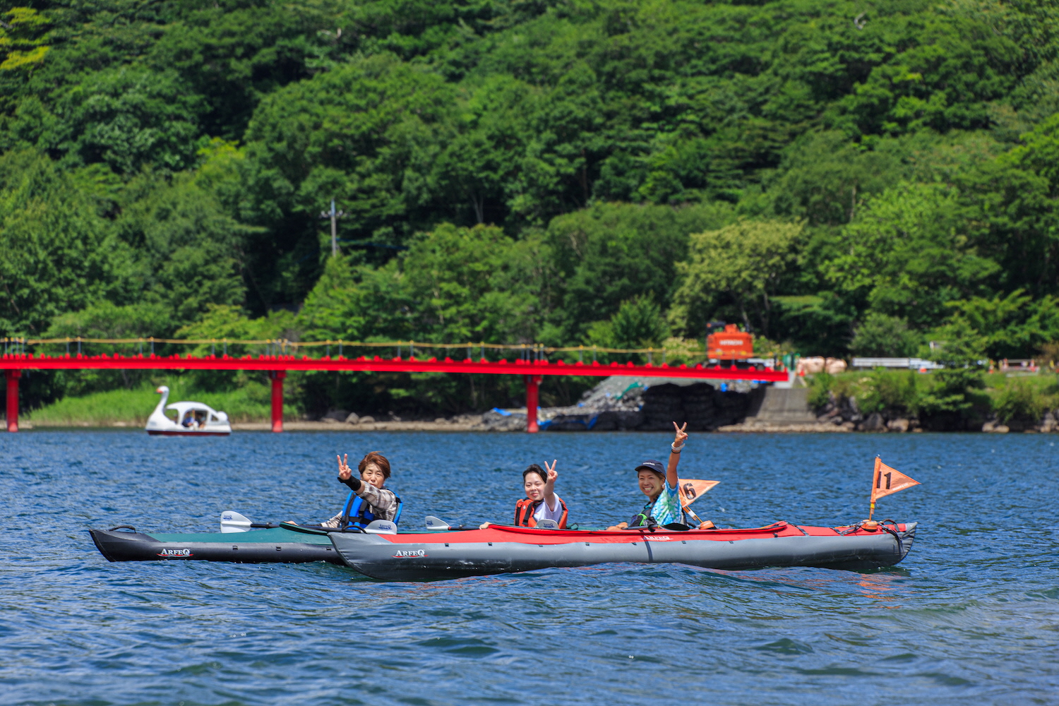 赤城大沼カヌー