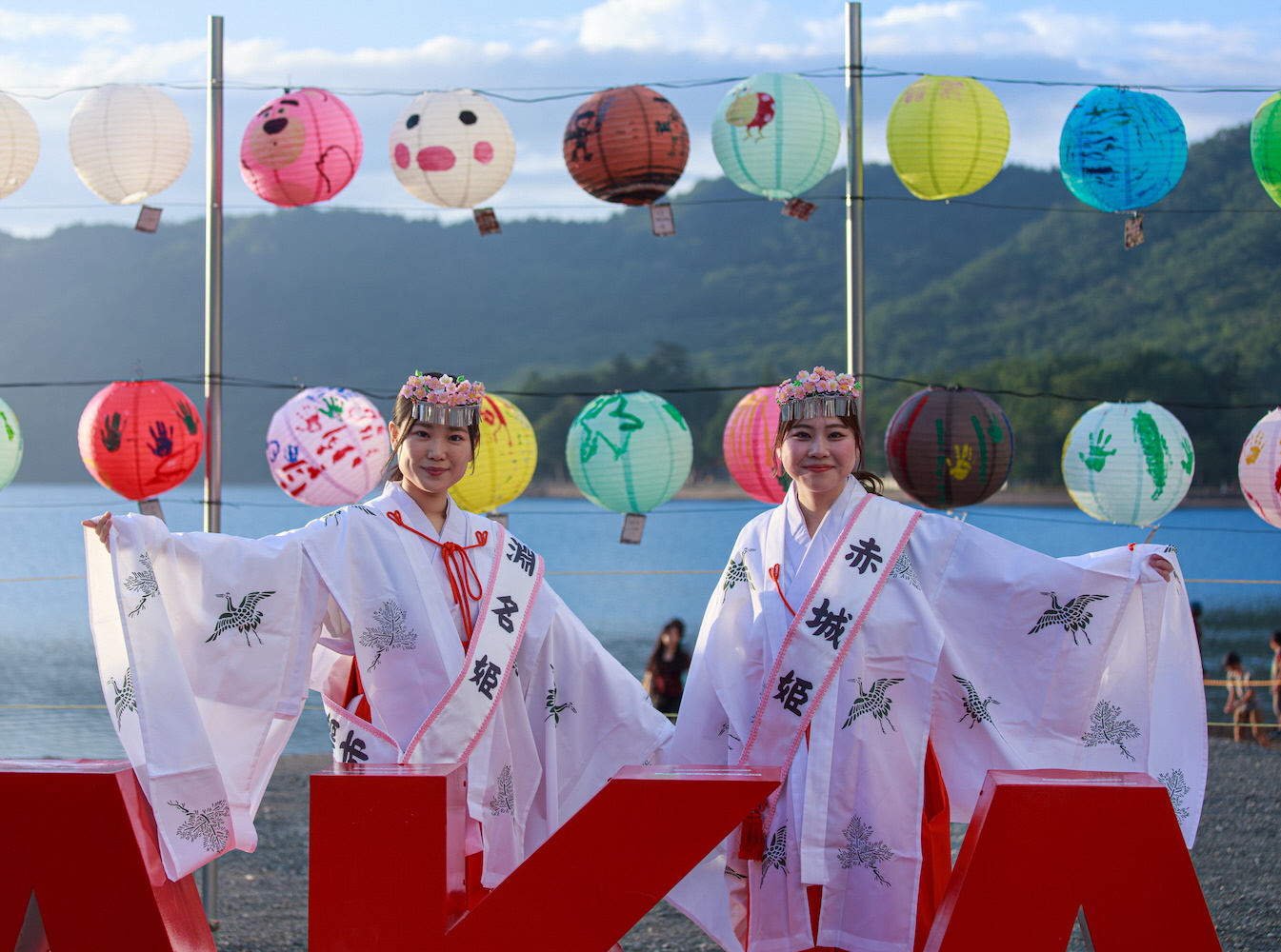 2025らんたん祭り赤城姫・淵名姫