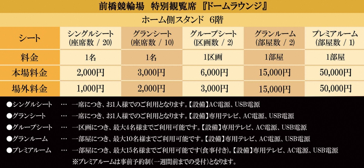 特別観覧席