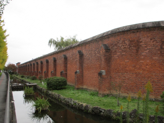 前橋刑務所（旧・前橋監獄）レンガ塀及び表門