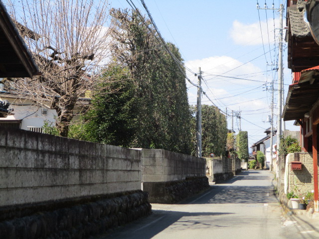 総社山王の養蚕住宅群とかしぐね