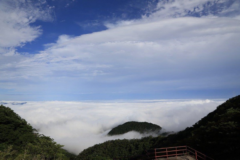 赤城山鳥居峠からの雲海